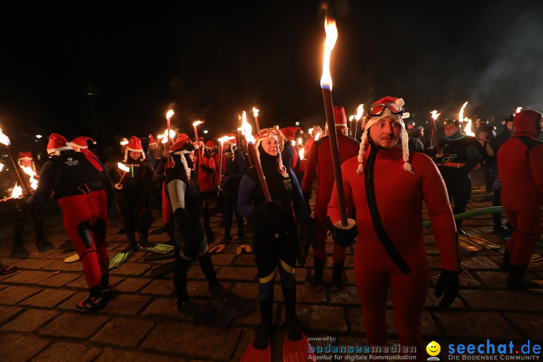 Silvesterschwimmen DLRG: Konstanz am Bodensee, 29.12.2017