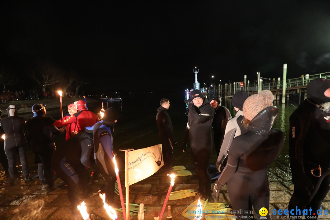 Silvesterschwimmen DLRG: Konstanz am Bodensee, 29.12.2017