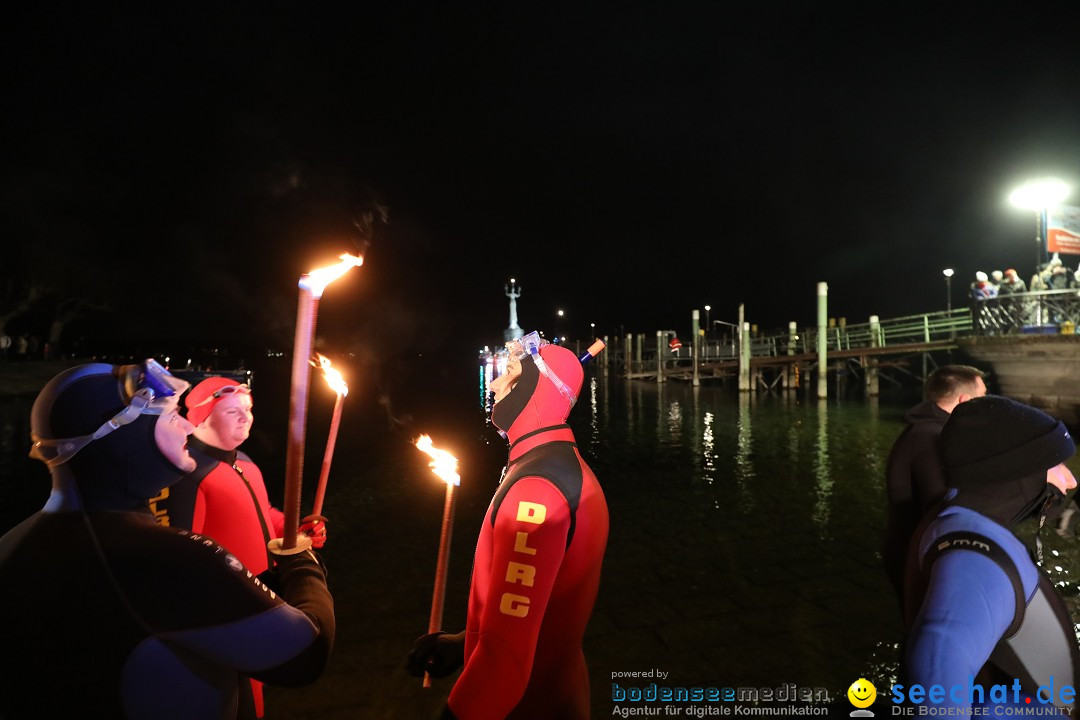 Silvesterschwimmen DLRG: Konstanz am Bodensee, 29.12.2017