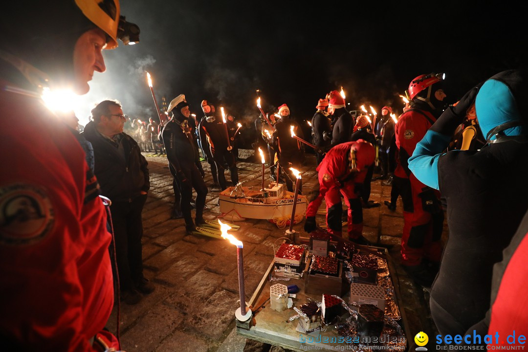 Silvesterschwimmen DLRG: Konstanz am Bodensee, 29.12.2017