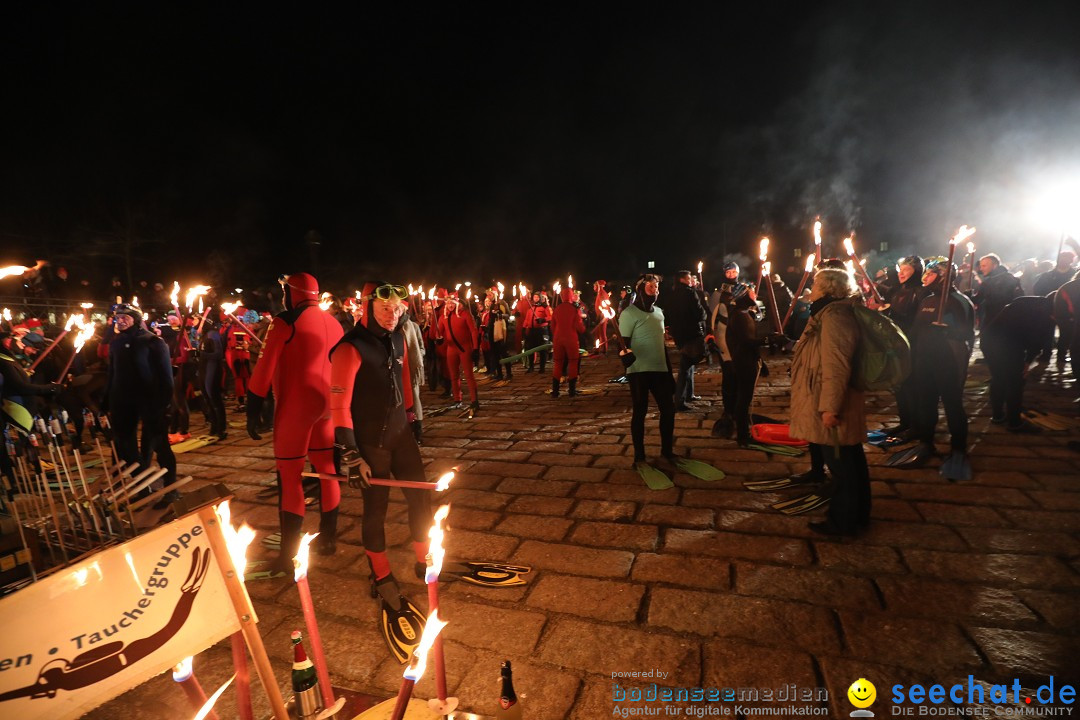 Silvesterschwimmen DLRG: Konstanz am Bodensee, 29.12.2017