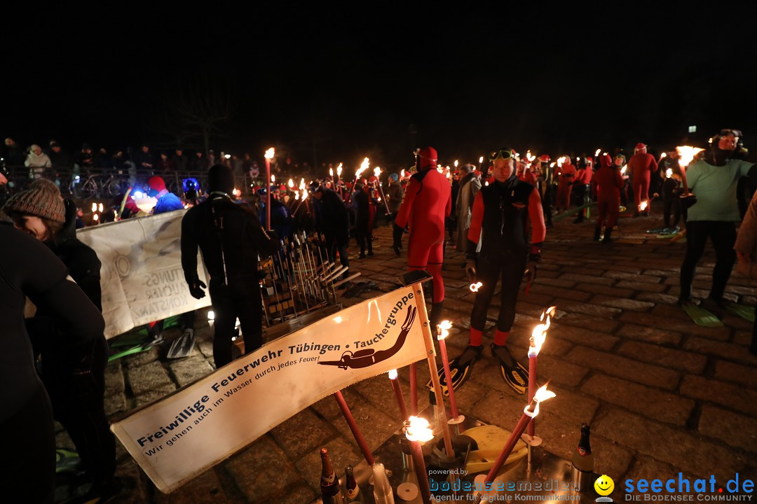 Silvesterschwimmen DLRG: Konstanz am Bodensee, 29.12.2017