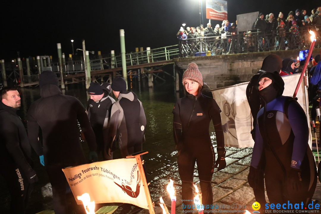 Silvesterschwimmen DLRG: Konstanz am Bodensee, 29.12.2017