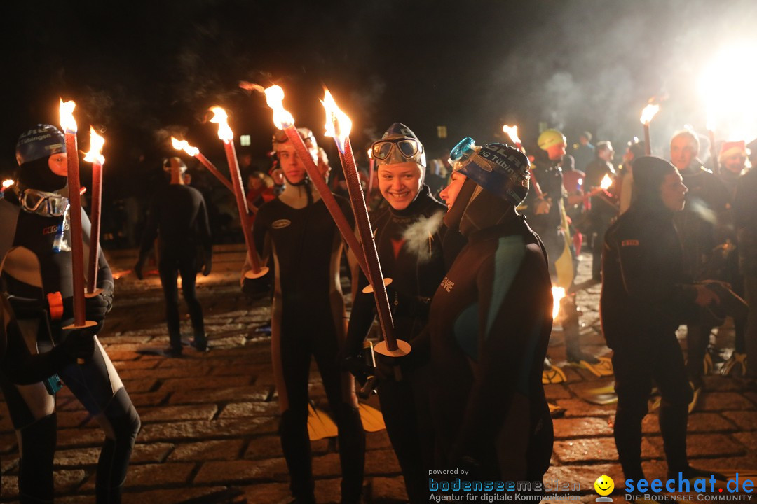 Silvesterschwimmen DLRG: Konstanz am Bodensee, 29.12.2017