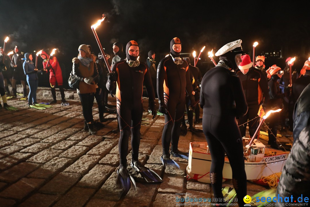 Silvesterschwimmen DLRG: Konstanz am Bodensee, 29.12.2017