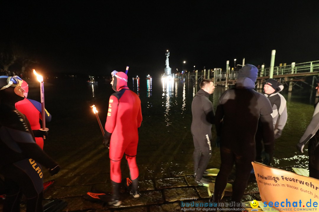 Silvesterschwimmen DLRG: Konstanz am Bodensee, 29.12.2017