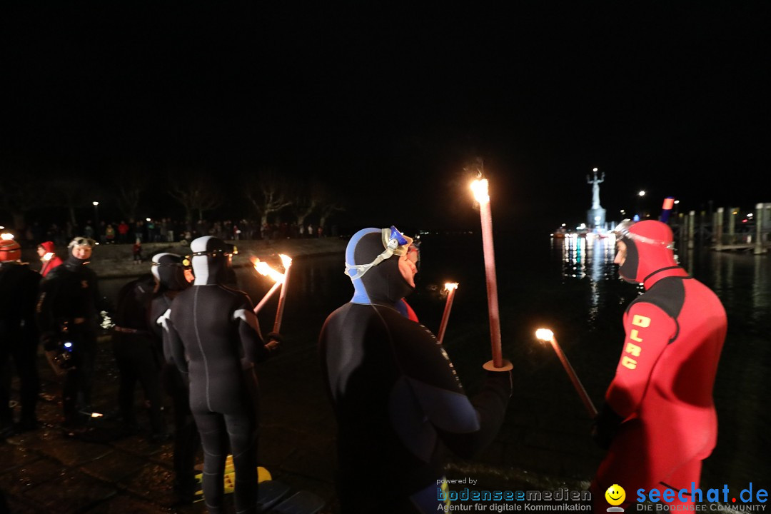 Silvesterschwimmen DLRG: Konstanz am Bodensee, 29.12.2017