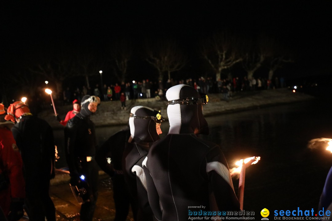 Silvesterschwimmen DLRG: Konstanz am Bodensee, 29.12.2017