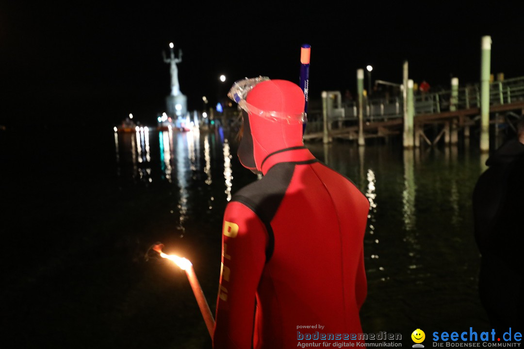 Silvesterschwimmen DLRG: Konstanz am Bodensee, 29.12.2017