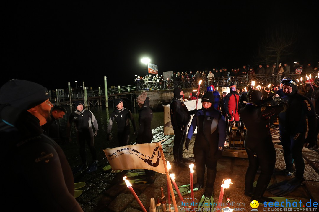 Silvesterschwimmen DLRG: Konstanz am Bodensee, 29.12.2017