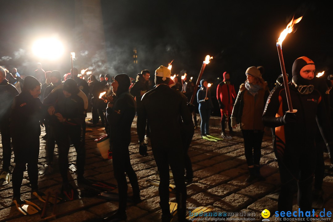 Silvesterschwimmen DLRG: Konstanz am Bodensee, 29.12.2017