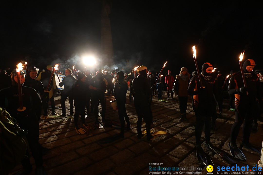 Silvesterschwimmen DLRG: Konstanz am Bodensee, 29.12.2017