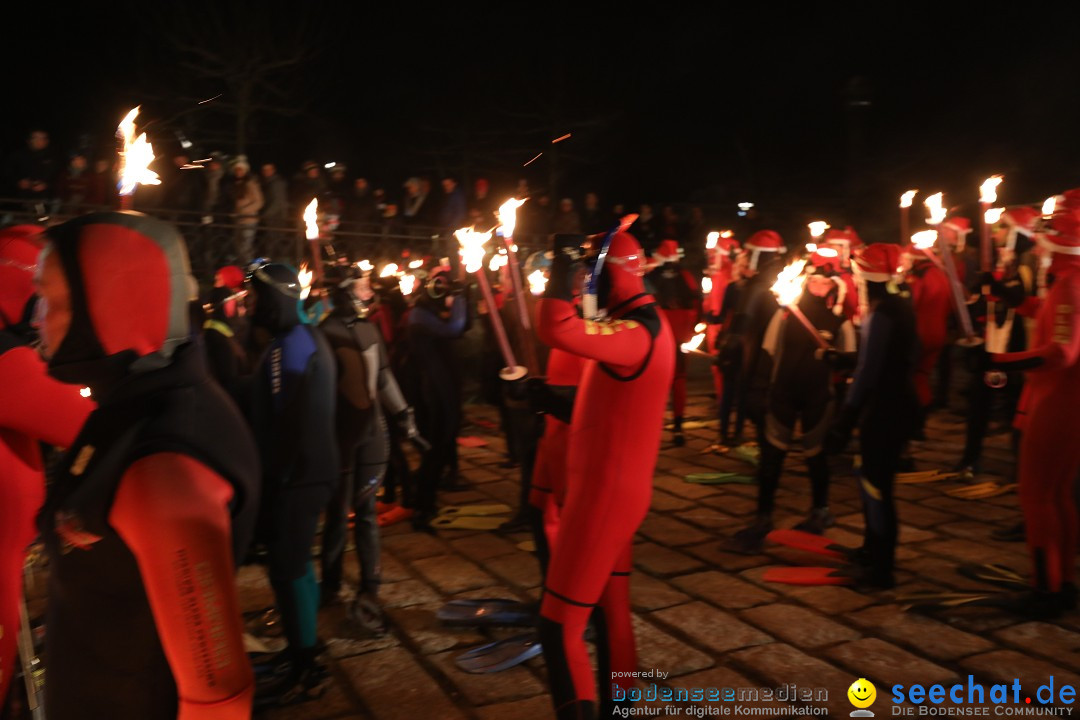 Silvesterschwimmen DLRG: Konstanz am Bodensee, 29.12.2017