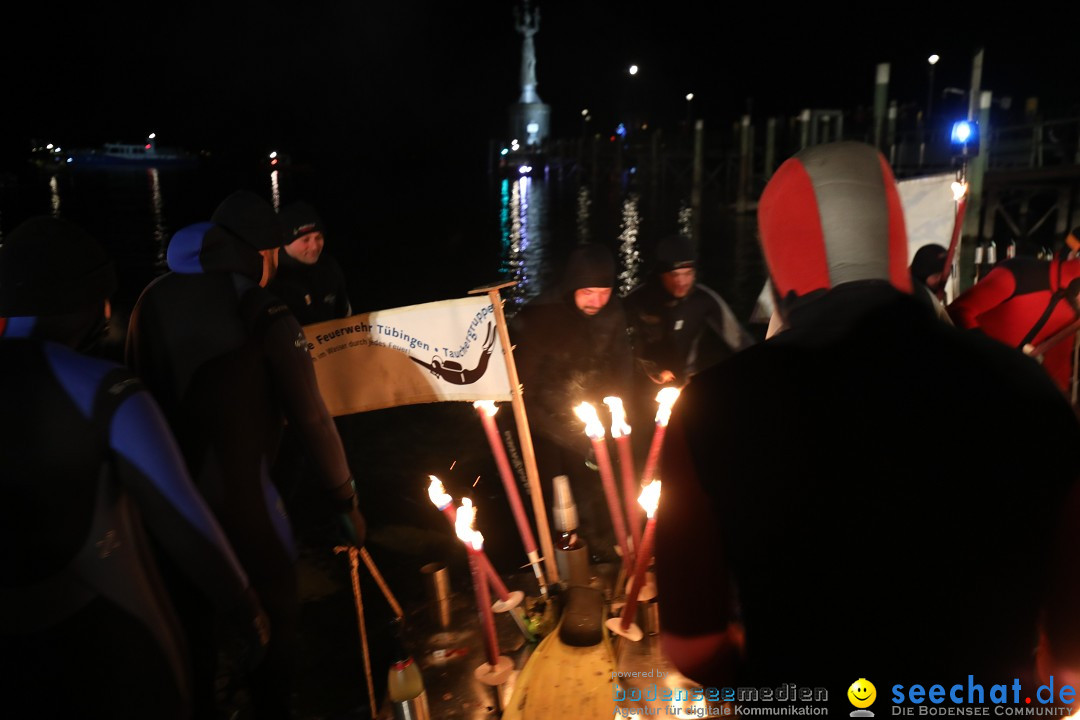 Silvesterschwimmen DLRG: Konstanz am Bodensee, 29.12.2017