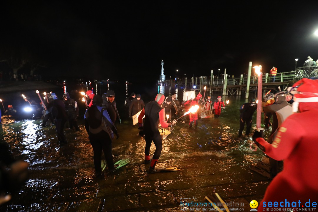 Silvesterschwimmen DLRG: Konstanz am Bodensee, 29.12.2017