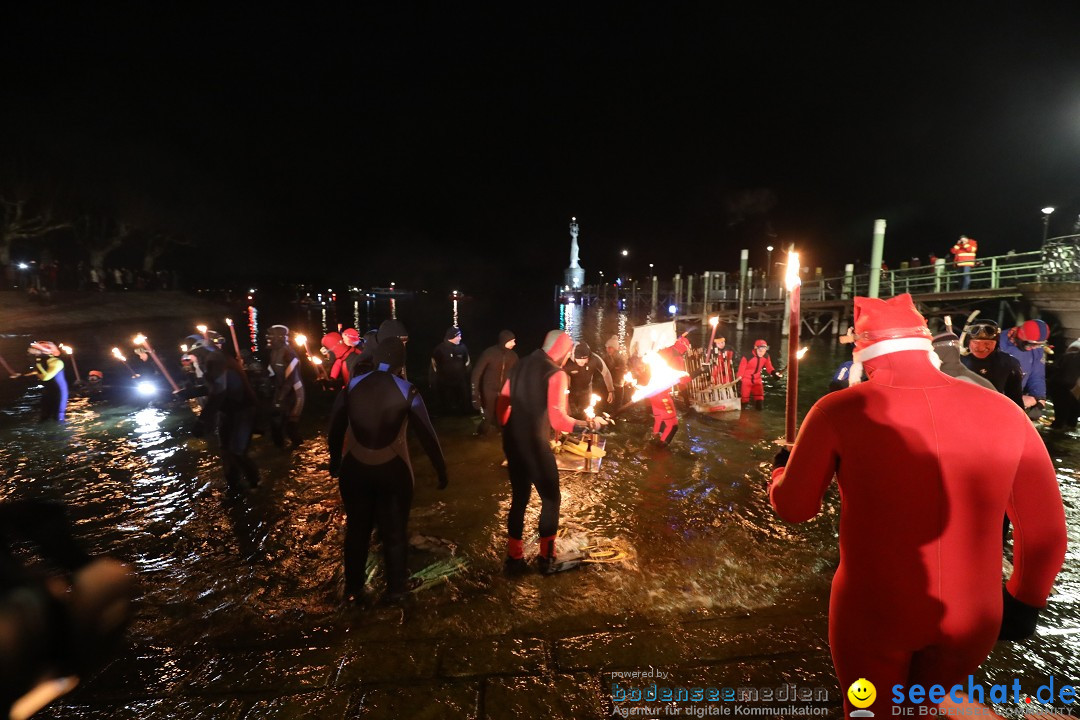 Silvesterschwimmen DLRG: Konstanz am Bodensee, 29.12.2017