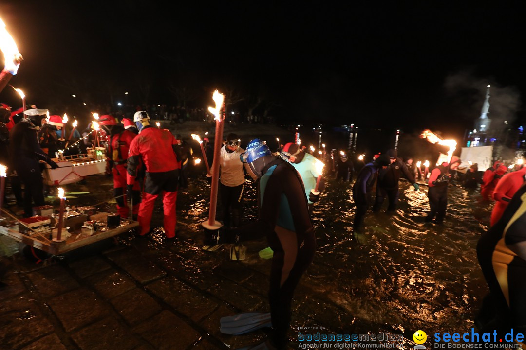 Silvesterschwimmen DLRG: Konstanz am Bodensee, 29.12.2017