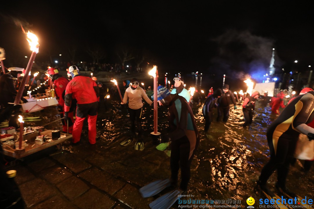 Silvesterschwimmen DLRG: Konstanz am Bodensee, 29.12.2017