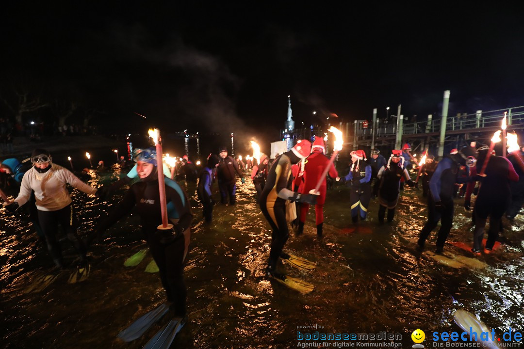 Silvesterschwimmen DLRG: Konstanz am Bodensee, 29.12.2017