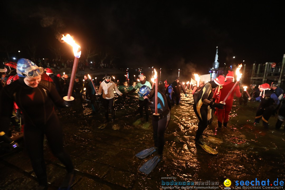 Silvesterschwimmen DLRG: Konstanz am Bodensee, 29.12.2017