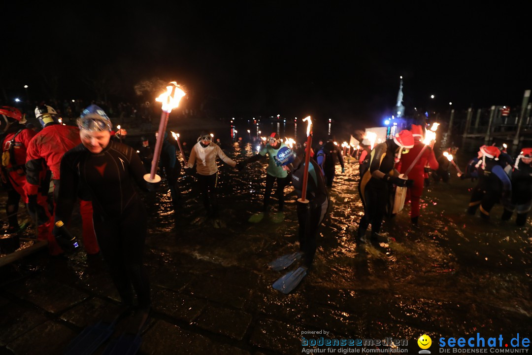 Silvesterschwimmen DLRG: Konstanz am Bodensee, 29.12.2017