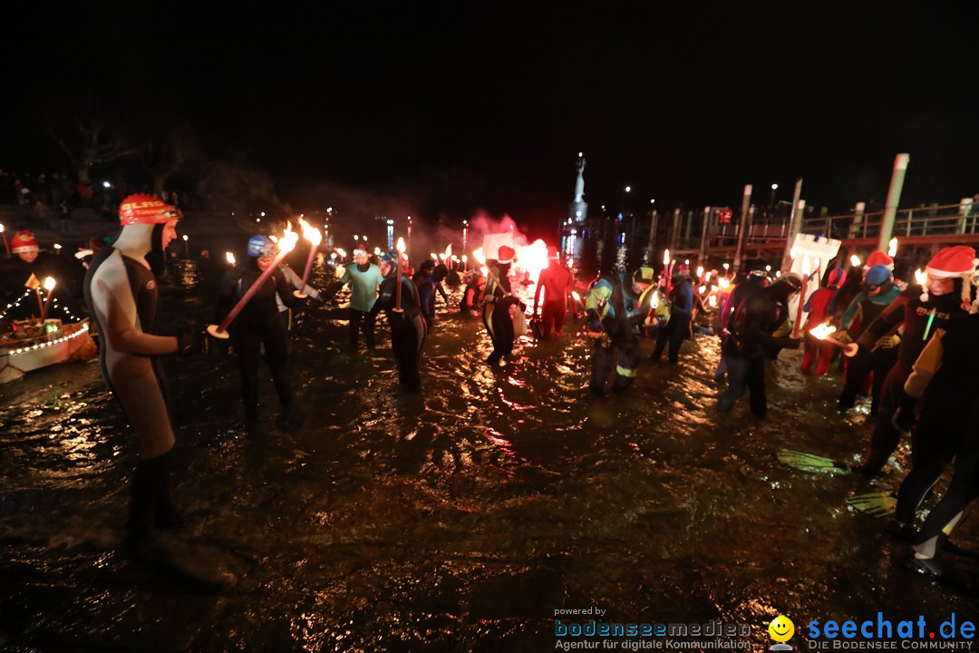 Silvesterschwimmen DLRG: Konstanz am Bodensee, 29.12.2017