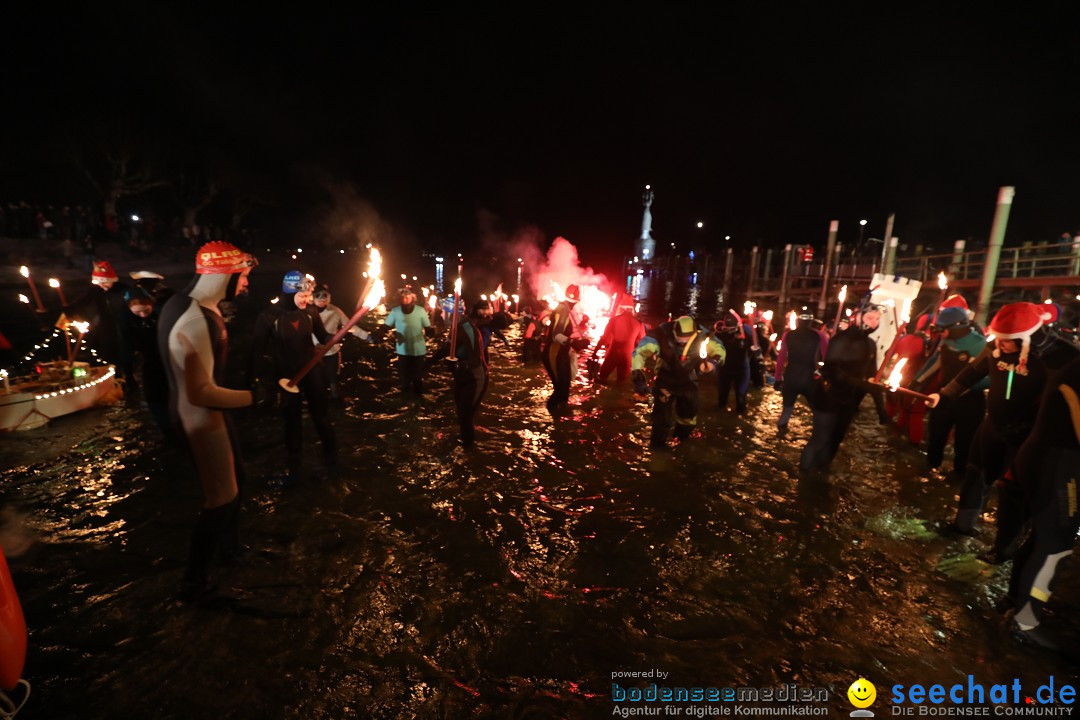 Silvesterschwimmen DLRG: Konstanz am Bodensee, 29.12.2017