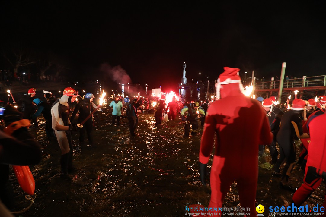 Silvesterschwimmen DLRG: Konstanz am Bodensee, 29.12.2017