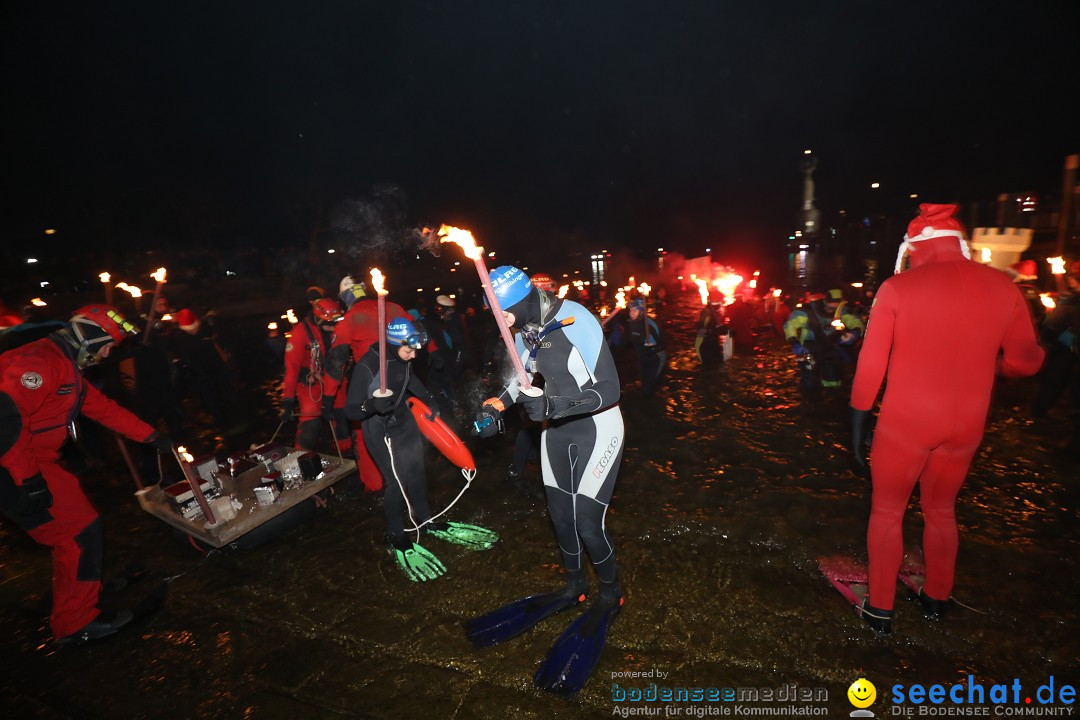 Silvesterschwimmen DLRG: Konstanz am Bodensee, 29.12.2017