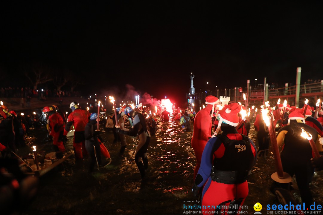 Silvesterschwimmen DLRG: Konstanz am Bodensee, 29.12.2017