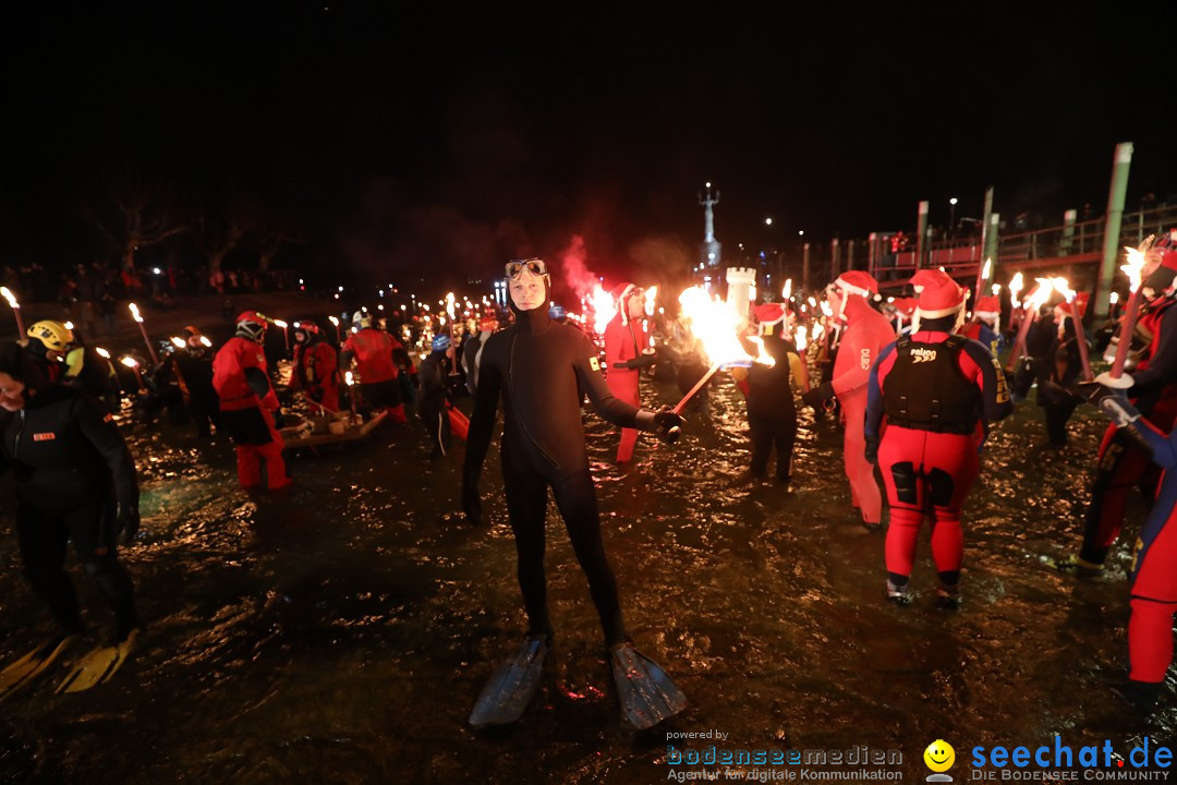 Silvesterschwimmen DLRG: Konstanz am Bodensee, 29.12.2017