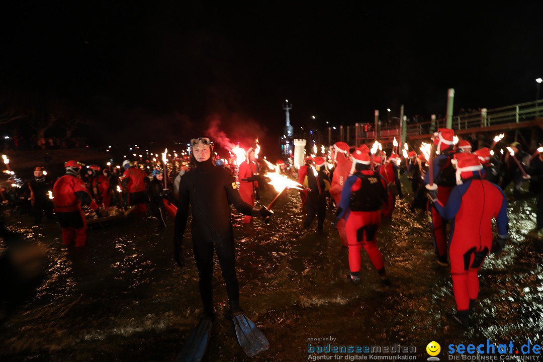 Silvesterschwimmen DLRG: Konstanz am Bodensee, 29.12.2017