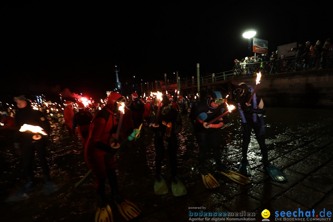 Silvesterschwimmen DLRG: Konstanz am Bodensee, 29.12.2017