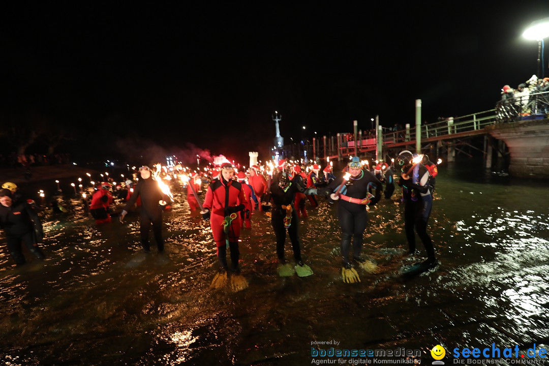 Silvesterschwimmen DLRG: Konstanz am Bodensee, 29.12.2017