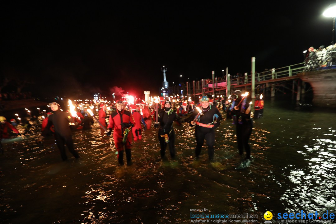 Silvesterschwimmen DLRG: Konstanz am Bodensee, 29.12.2017