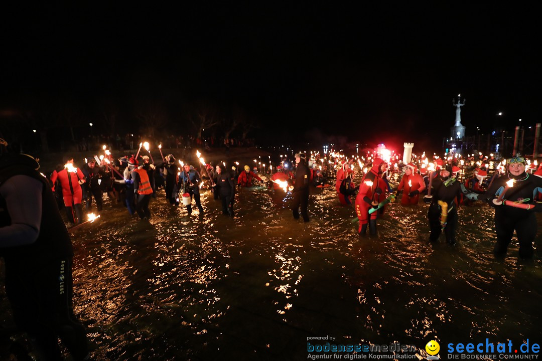 Silvesterschwimmen DLRG: Konstanz am Bodensee, 29.12.2017