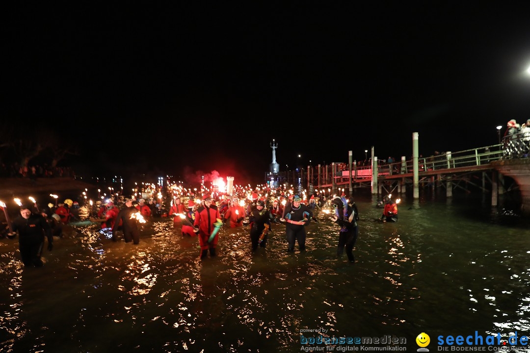 Silvesterschwimmen DLRG: Konstanz am Bodensee, 29.12.2017