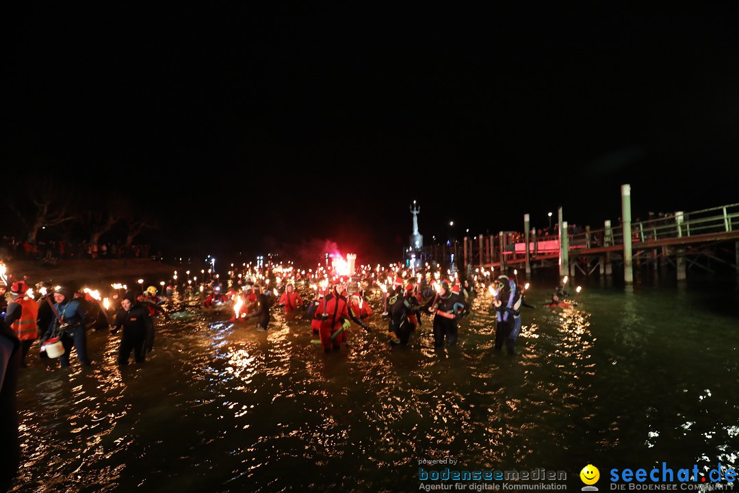 Silvesterschwimmen DLRG: Konstanz am Bodensee, 29.12.2017