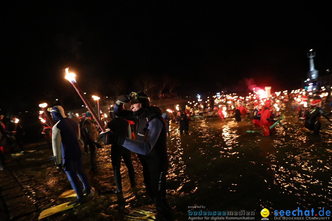 Silvesterschwimmen DLRG: Konstanz am Bodensee, 29.12.2017