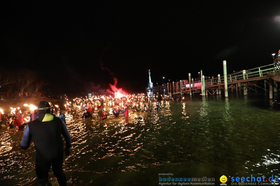 Silvesterschwimmen DLRG: Konstanz am Bodensee, 29.12.2017