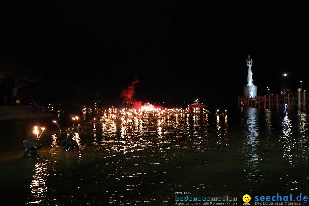 Silvesterschwimmen DLRG: Konstanz am Bodensee, 29.12.2017