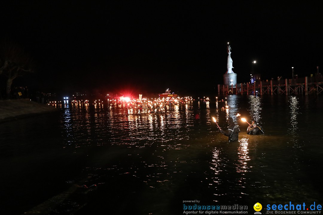 Silvesterschwimmen DLRG: Konstanz am Bodensee, 29.12.2017