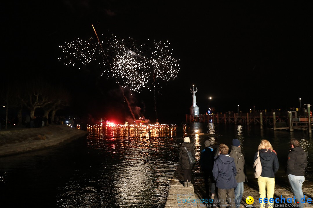 Silvesterschwimmen DLRG: Konstanz am Bodensee, 29.12.2017