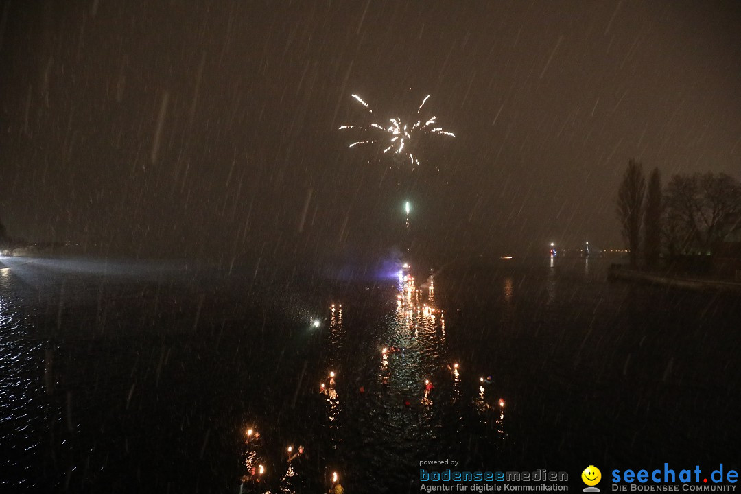 Silvesterschwimmen DLRG: Konstanz am Bodensee, 29.12.2017