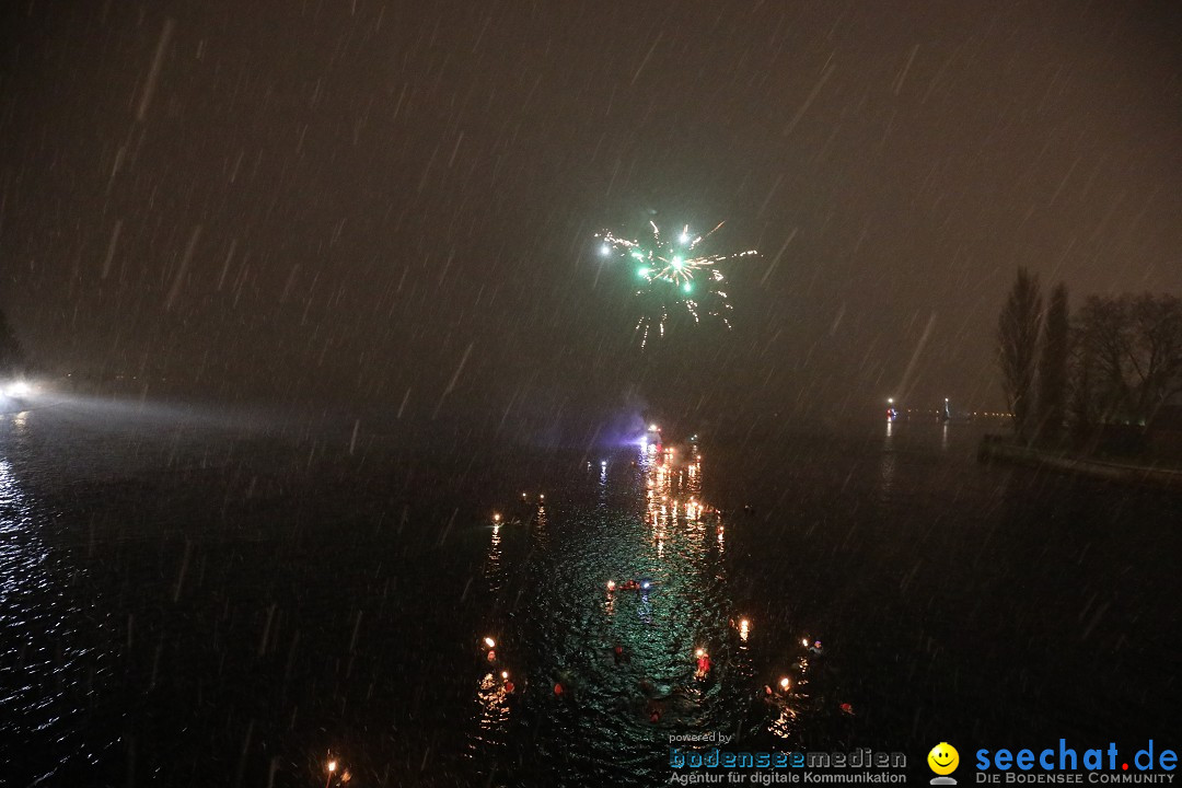 Silvesterschwimmen DLRG: Konstanz am Bodensee, 29.12.2017