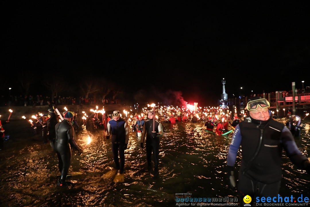 Silvesterschwimmen DLRG: Konstanz am Bodensee, 29.12.2017