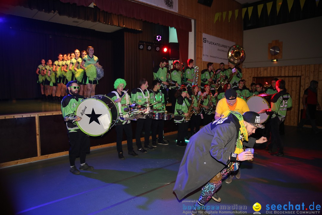 Hugeloh-Ball: Leimbach bei Markdorf am Bodensee, 13.01.2018