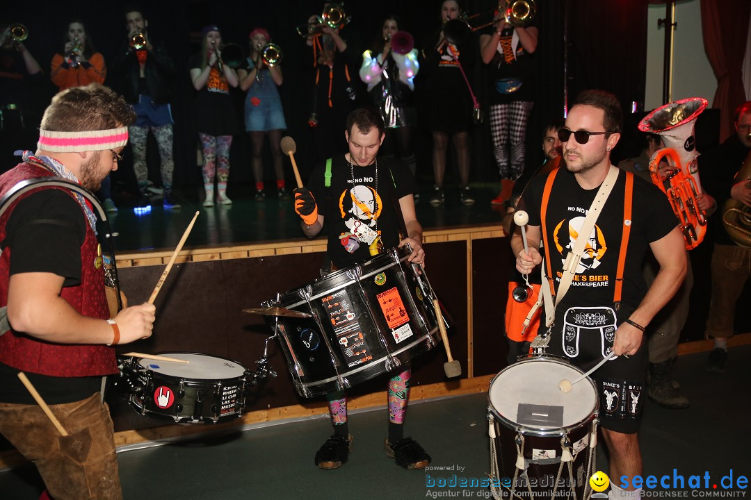 Hugeloh-Ball: Leimbach bei Markdorf am Bodensee, 13.01.2018