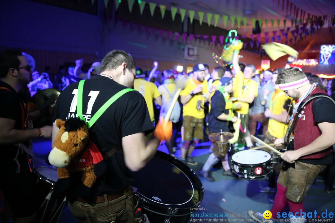 Hugeloh-Ball: Leimbach bei Markdorf am Bodensee, 13.01.2018