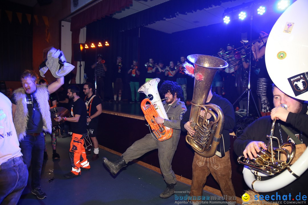 Hugeloh-Ball: Leimbach bei Markdorf am Bodensee, 13.01.2018